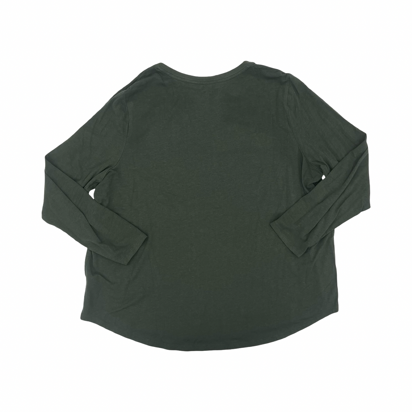 Top Ls By Terra & Sky In Green, Size:2X