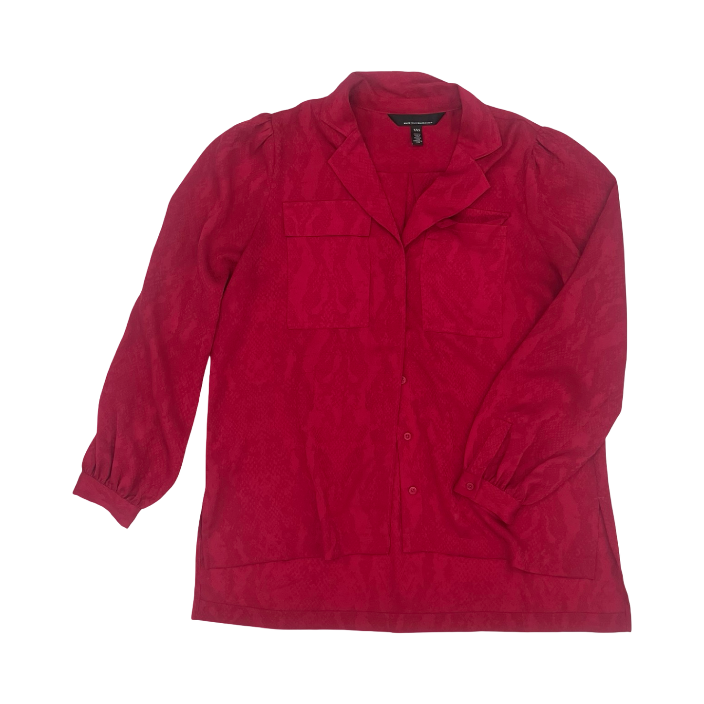 Blouse Ls By White House Black Market In Pink, Size:Xxs