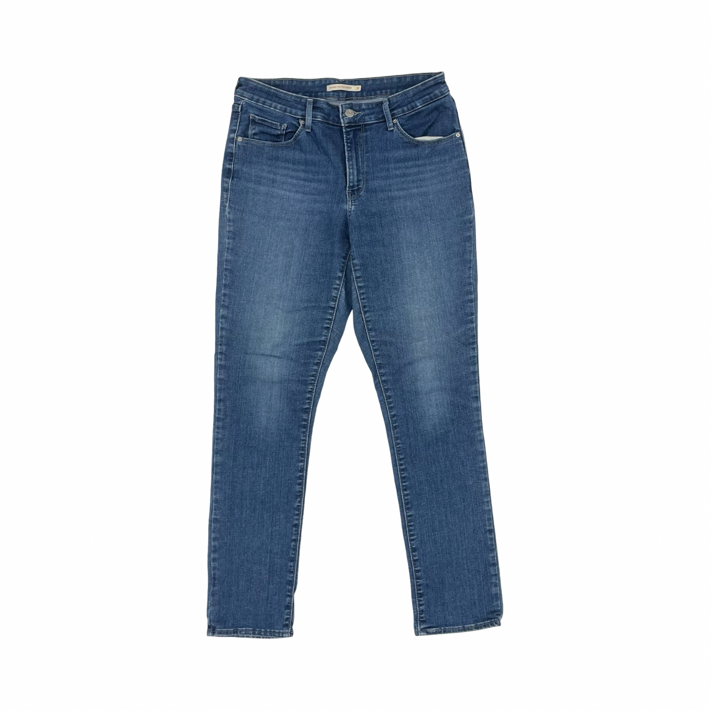 Jeans Skinny By Studio Blue In Blue Denim, Size:12
