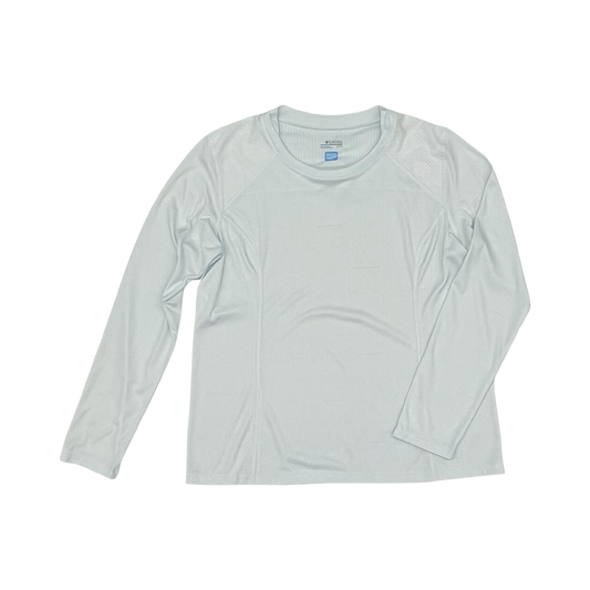 Athletic Top Ls Crewneck By Columbia In Blue, Size:Xl