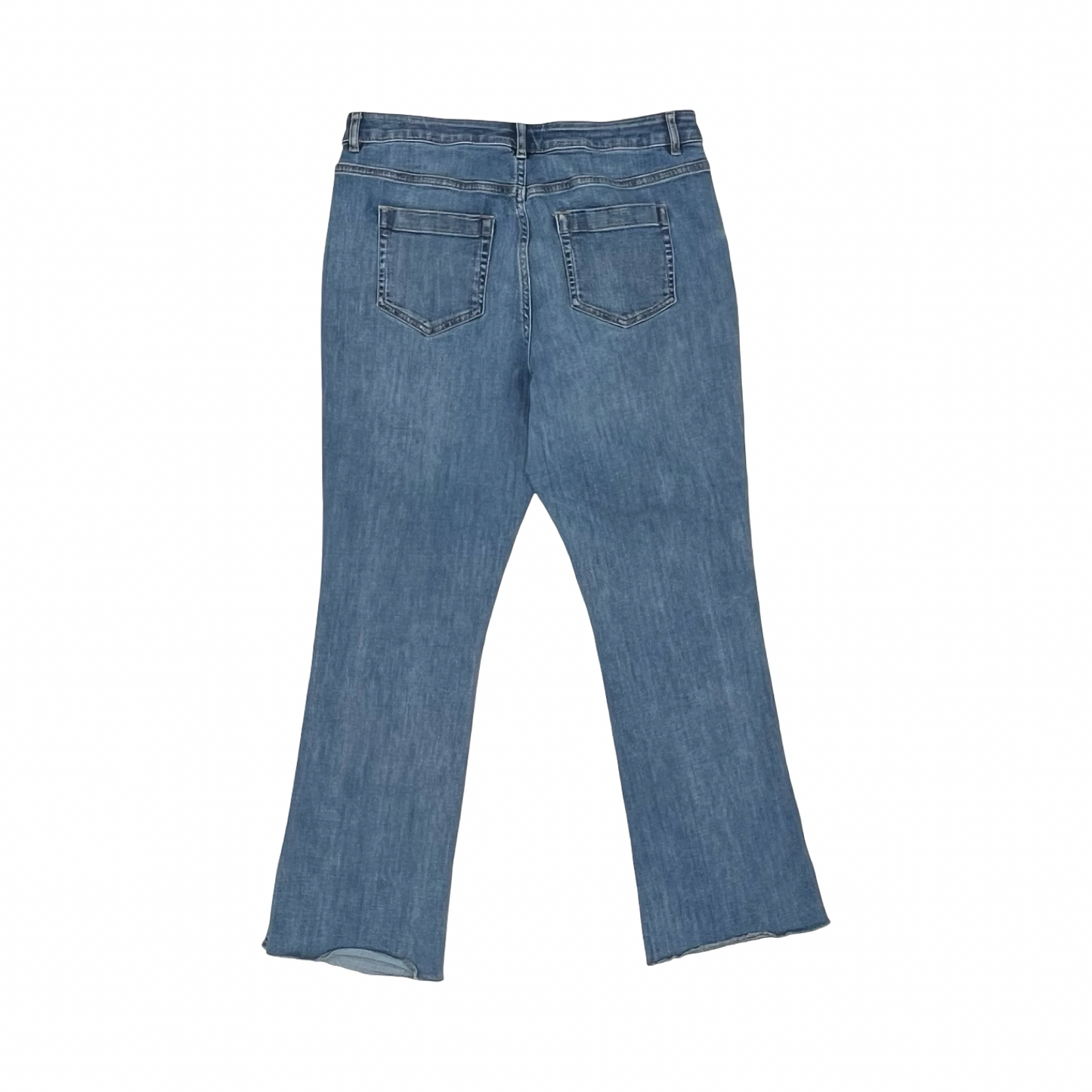 Jeans Boot Cut By J. Jill In Blue Denim, Size:12P