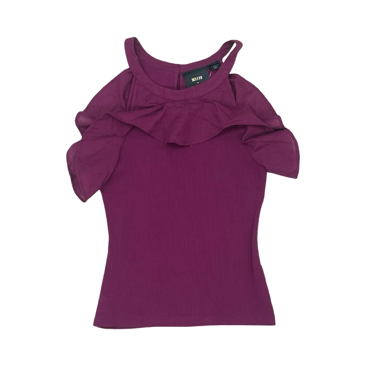 Blouse Sleeveless By Maeve In Purple, Size:Xs