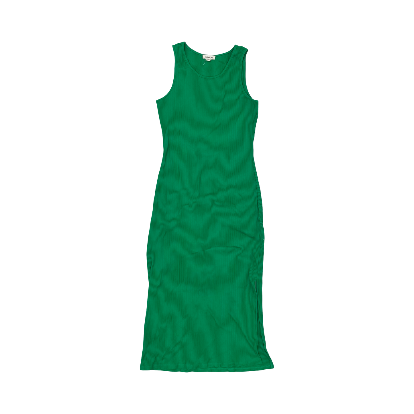 Dress Casual Midi By Sugar Lips In Green, Size:L