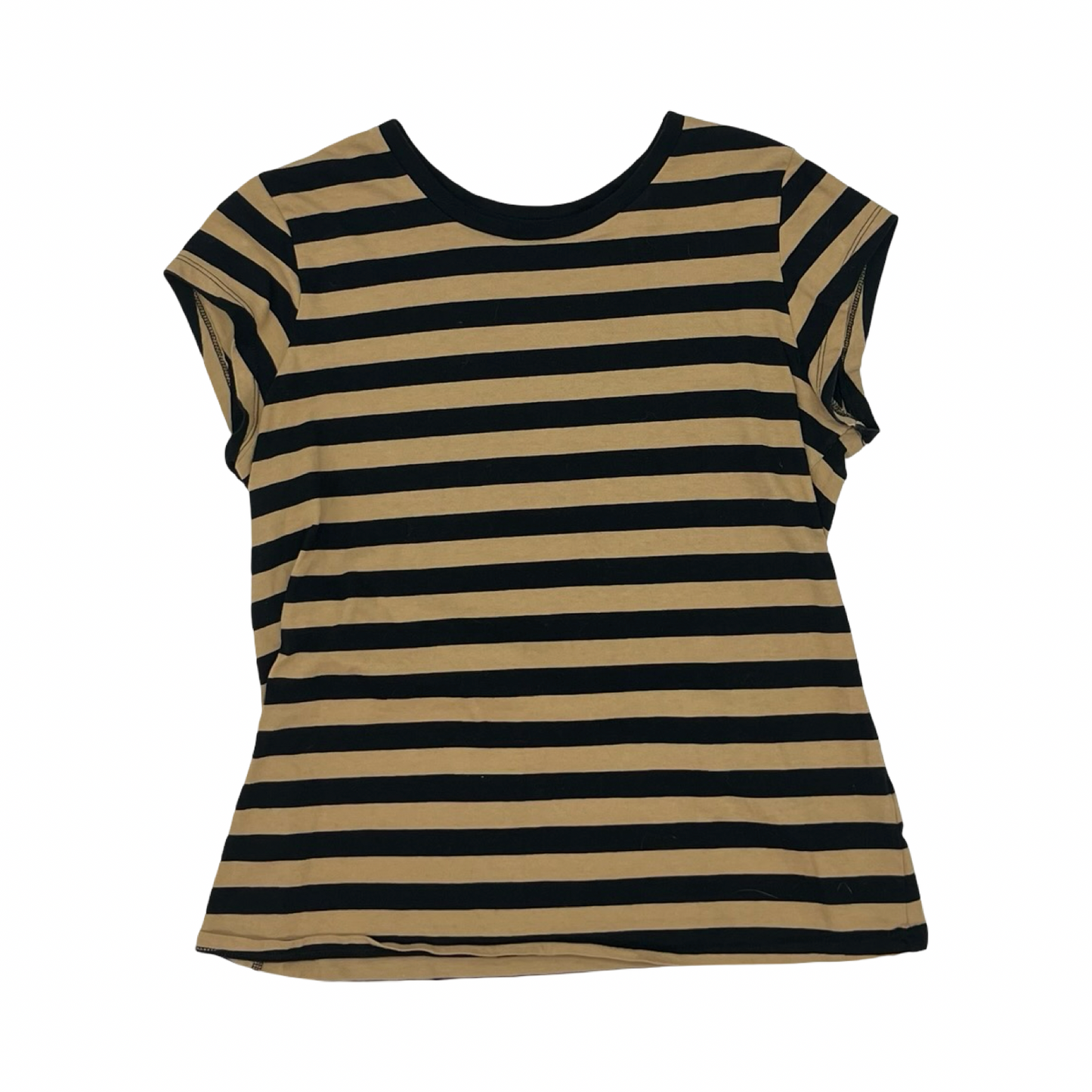Top Ss By Universal Thread In Black & Tan, Size:L