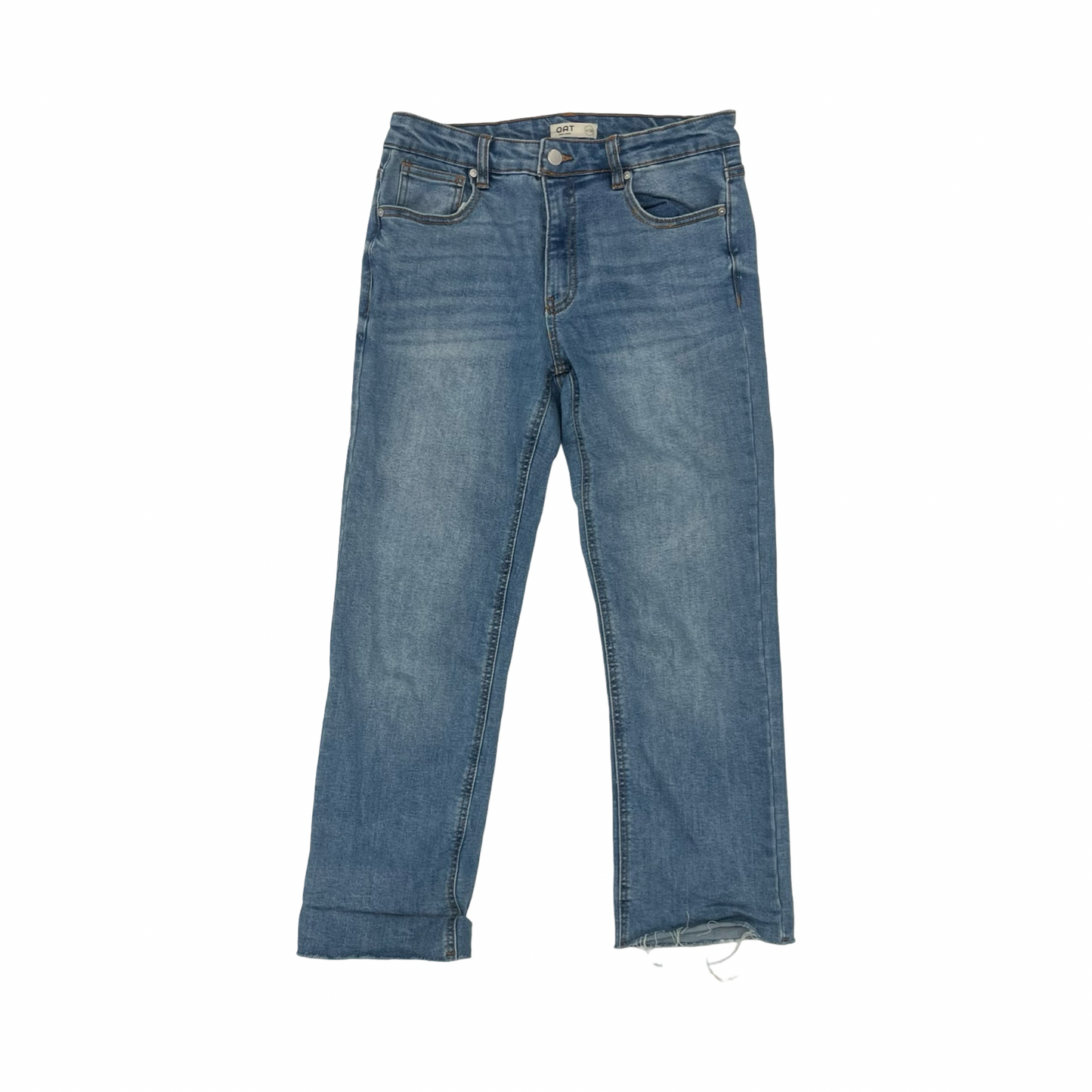 Jeans Straight By Oat In Blue Denim, Size:6