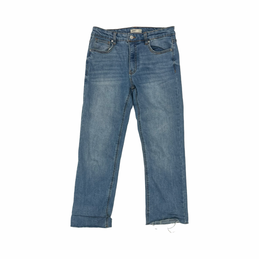 Jeans Straight By Oat In Blue Denim, Size:6