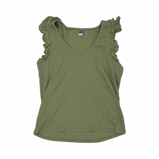 Top Sleeveless By Old Navy In Green, Size:Xl