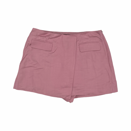 Skort By Express In Pink, Size:12