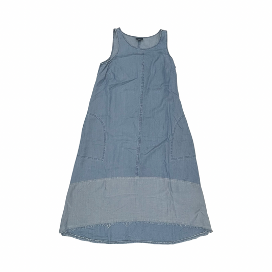 Dress Casual Midi By J. Jill In Blue, Size:Xs