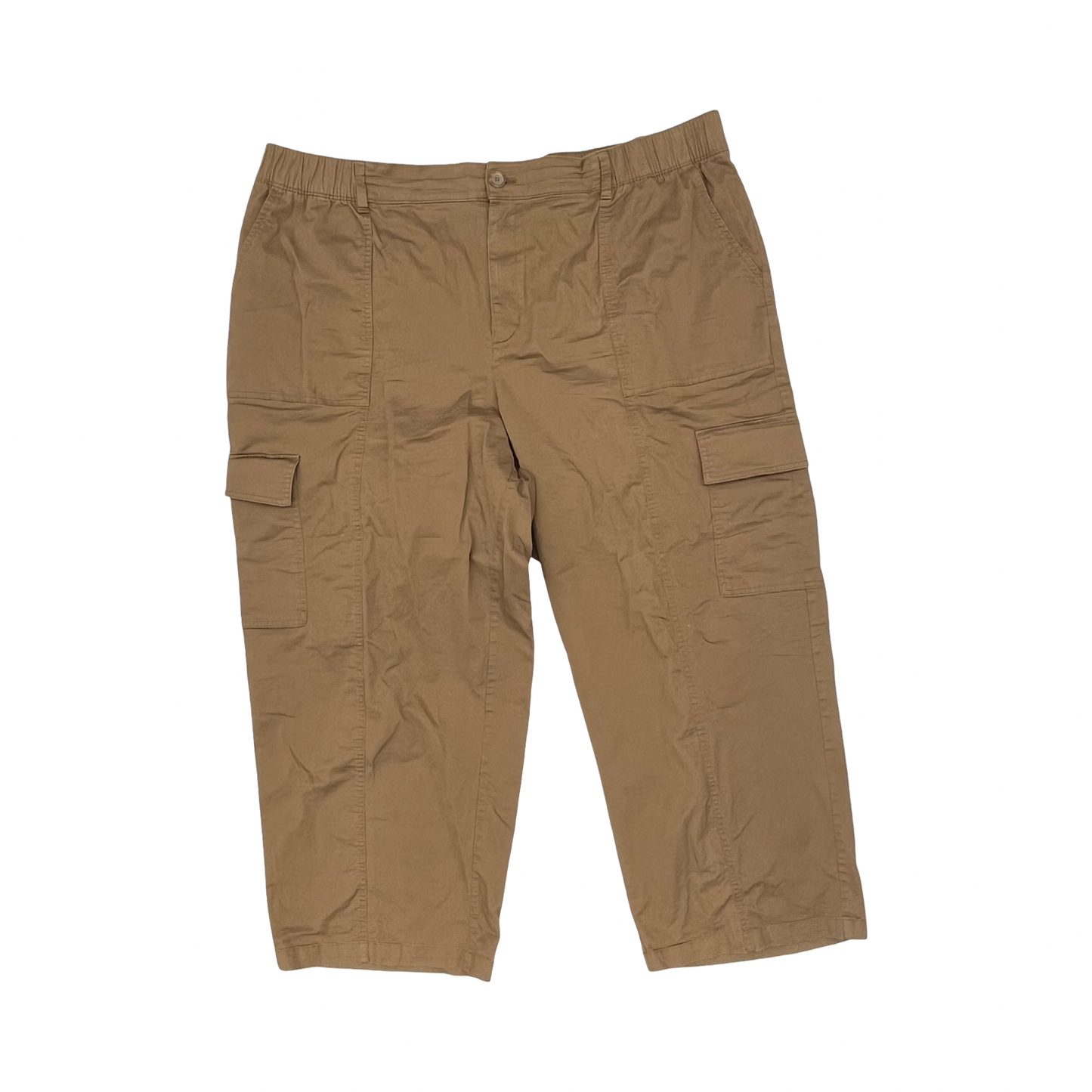 Pants Cargo & Utility By Ava & Viv In Brown, Size:3X