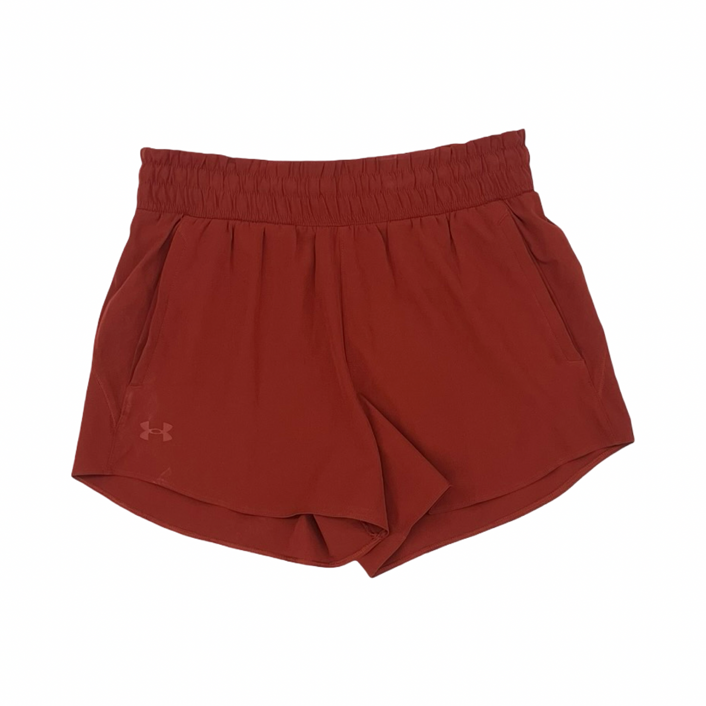 Athletic Shorts By Under Armour In Orange, Size:M