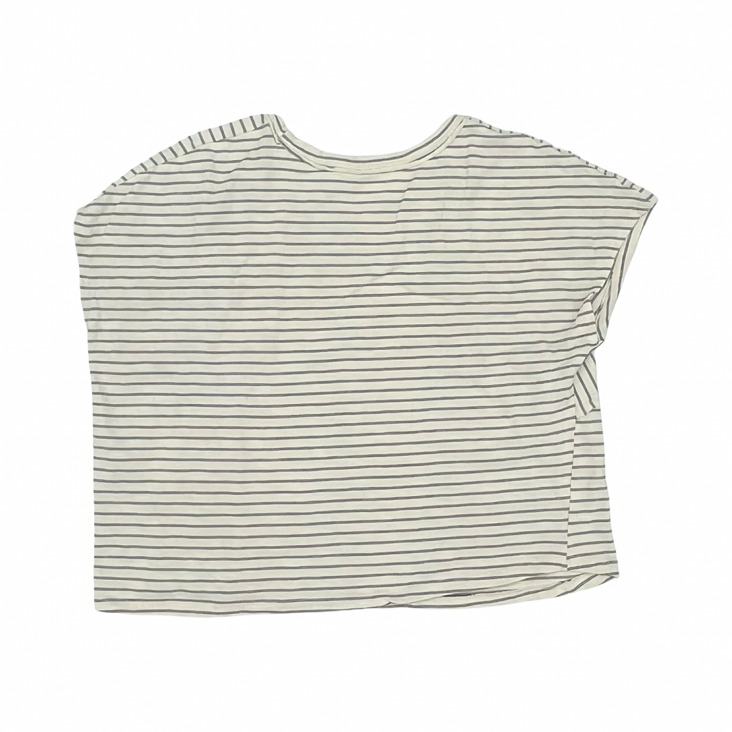 Top Ss By Cato In Black & Cream, Size:2X