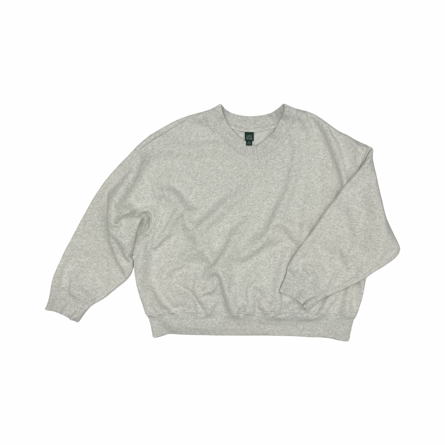 Sweatshirt Crewneck By Wild Fable In Grey, Size:Xxl
