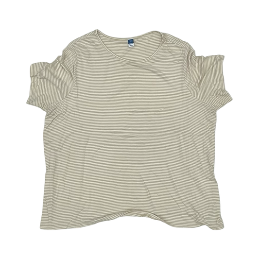 Top Ss By Old Navy In Tan, Size:2X
