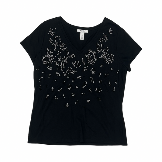 Top Ss By White House Black Market In Black, Size:Xl