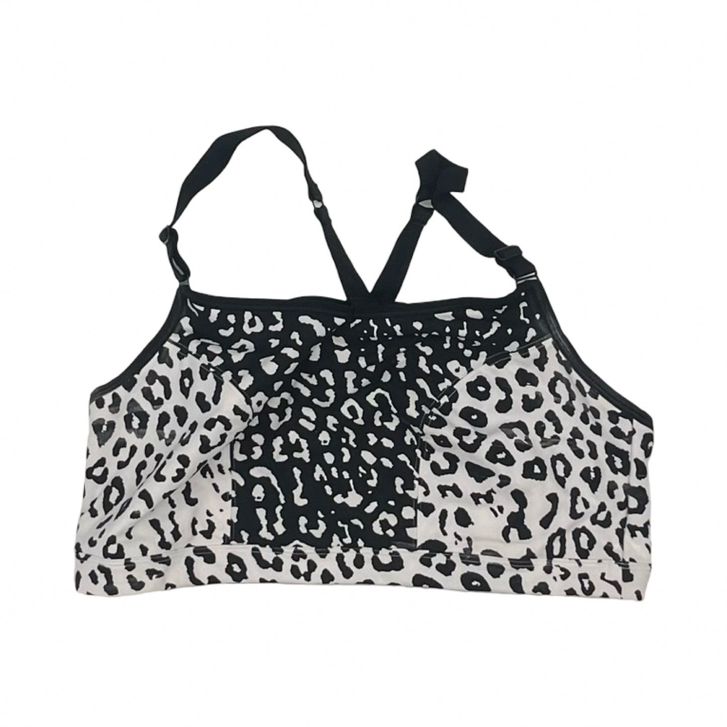 Athletic Bra By Livi Active In Animal Print, Size:1X