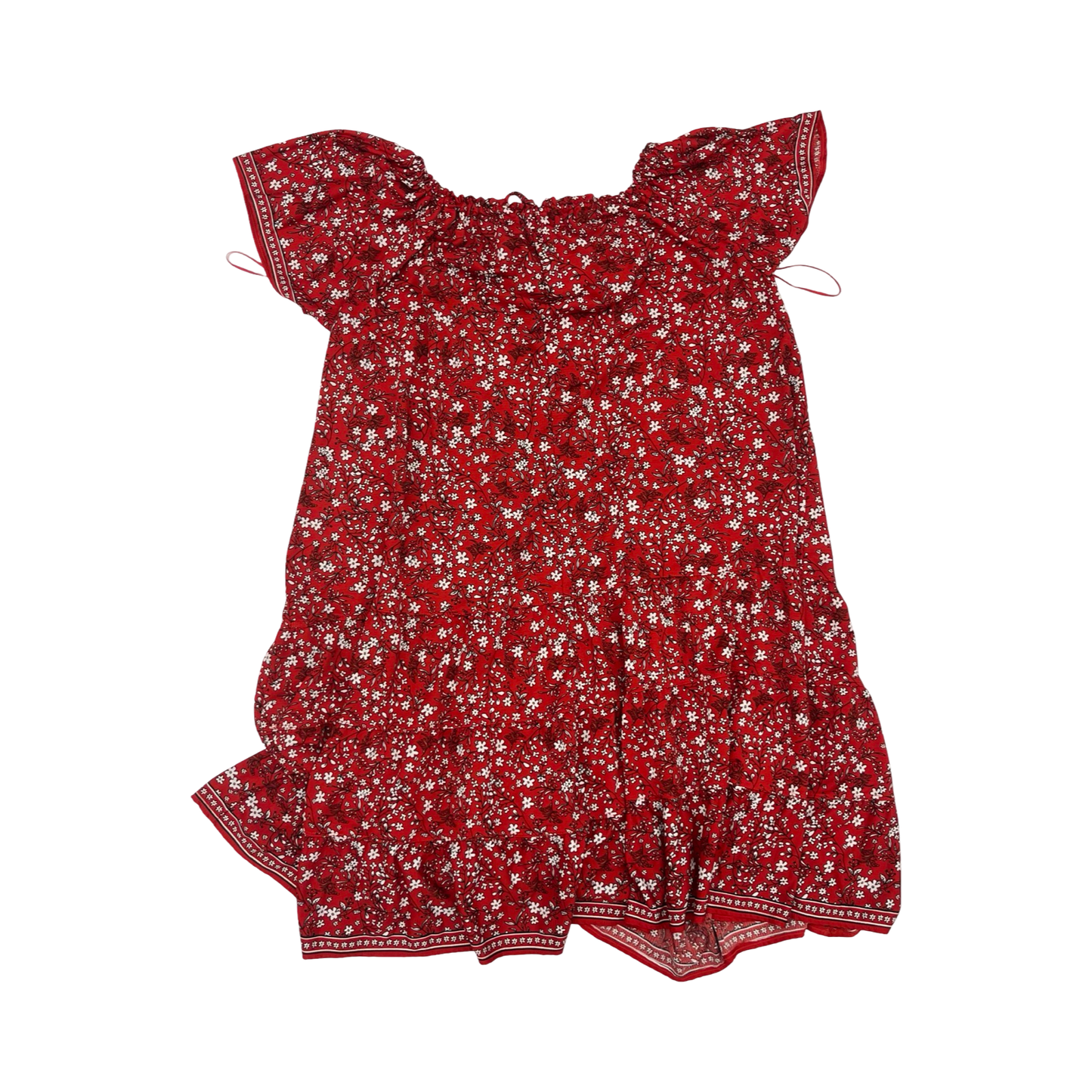 Dress Party Midi By Max Studio In Red, Size:1X