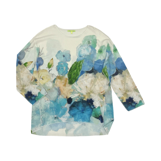 Top Ls By Cme In Floral Print, Size:L
