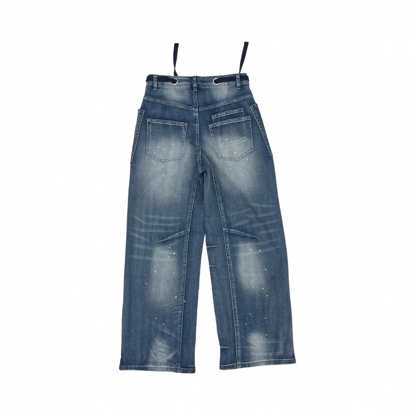 Jeans Straight By Cme In Blue Denim, Size:M