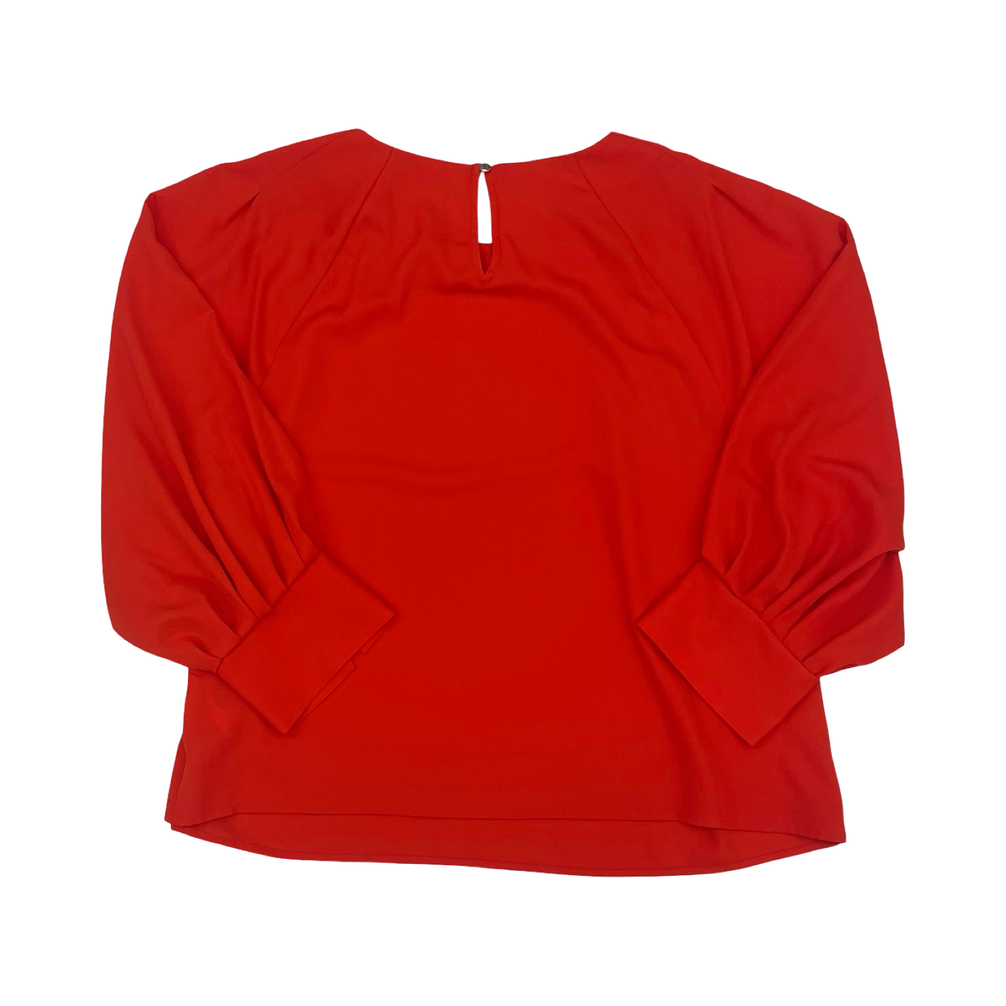 Blouse Ls By Nine West In Orange, Size:Xxl