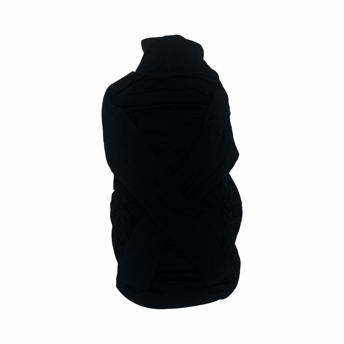 Mat Top Ls By Motherhood In Black, Size:M
