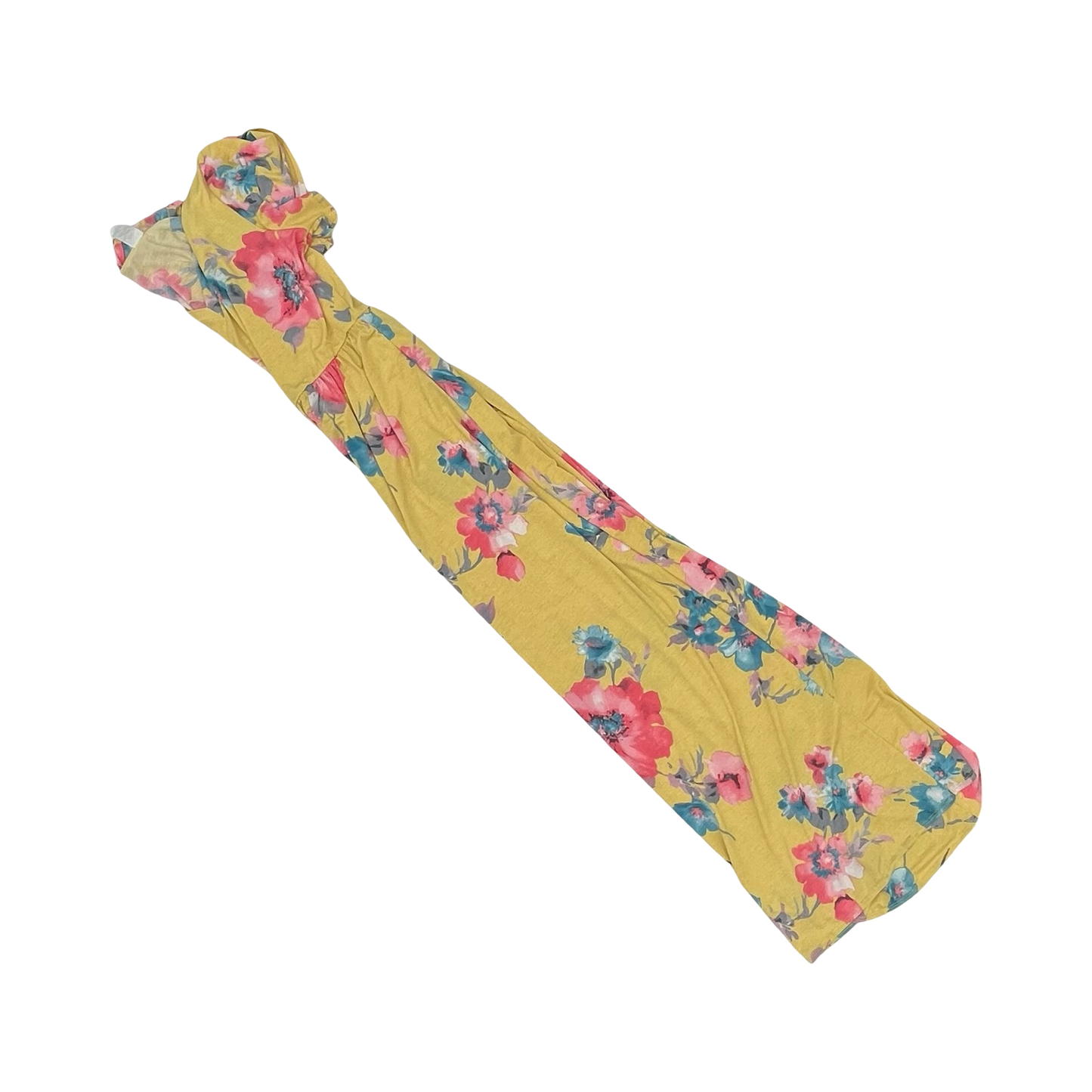 Dress Casual Maxi By Cme In Yellow, Size:L