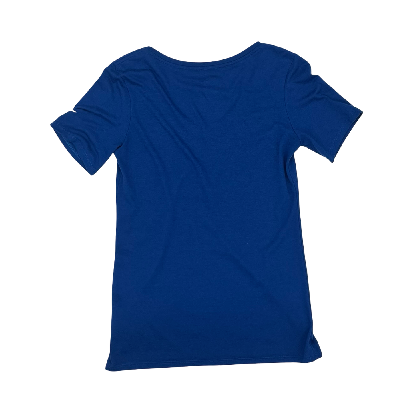 Athletic Top Ss By Nike In Blue, Size:S