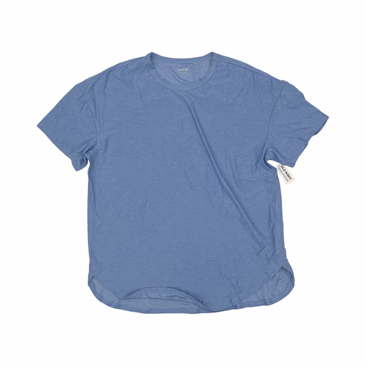 Athletic Top Ss By Old Navy In Blue, Size:M