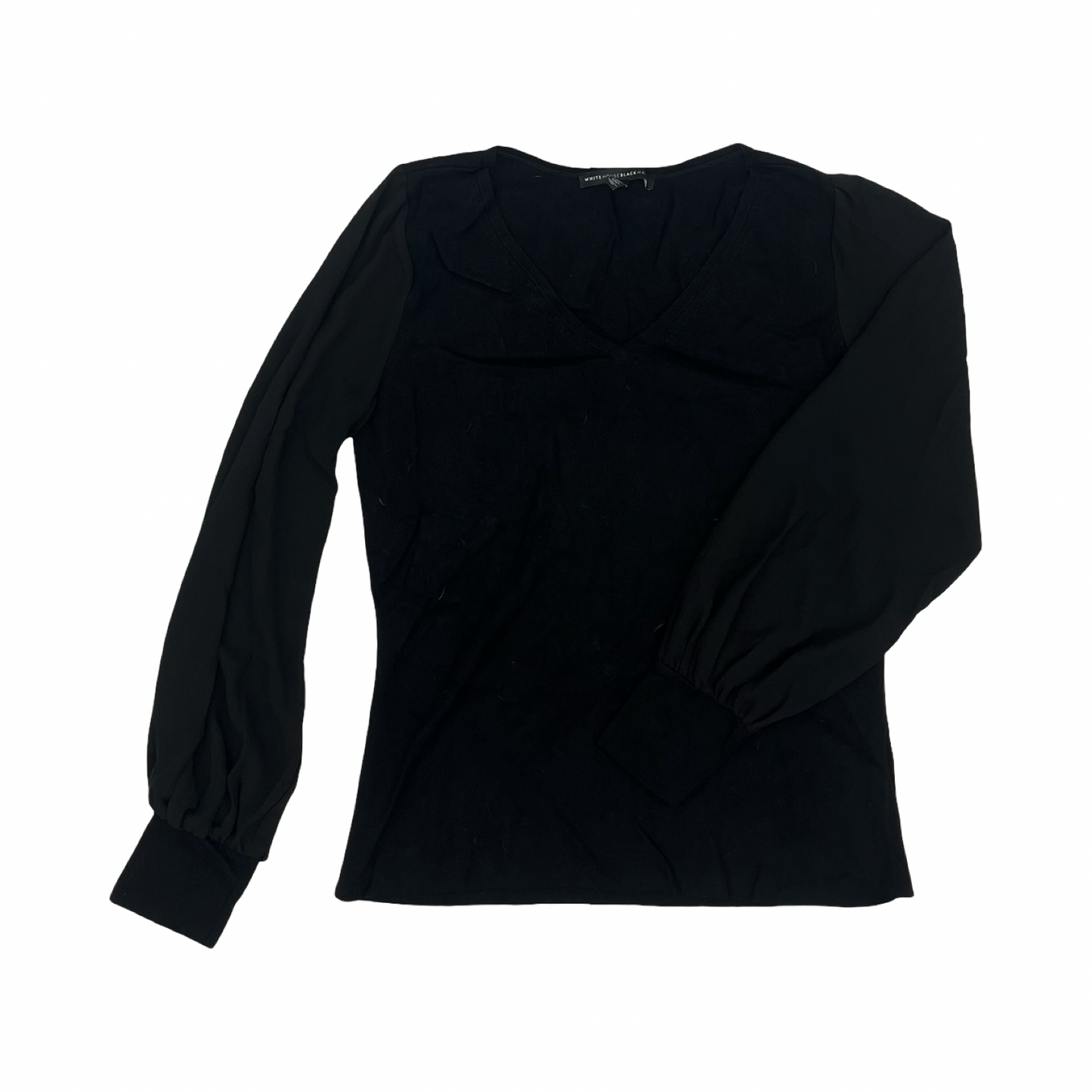 Blouse Ls By White House Black Market In Black, Size:L
