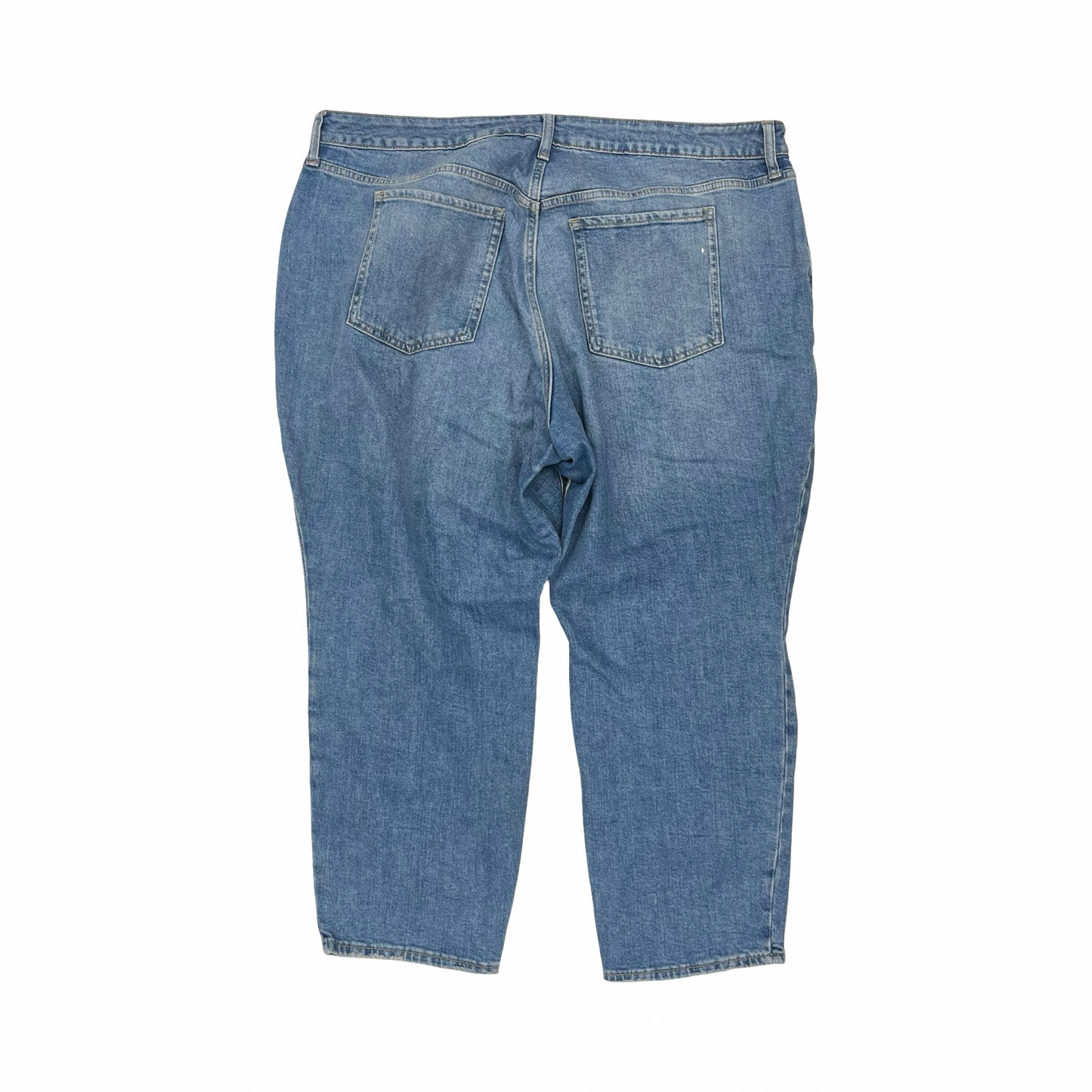 Jeans Straight By Old Navy In Blue Denim, Size:20