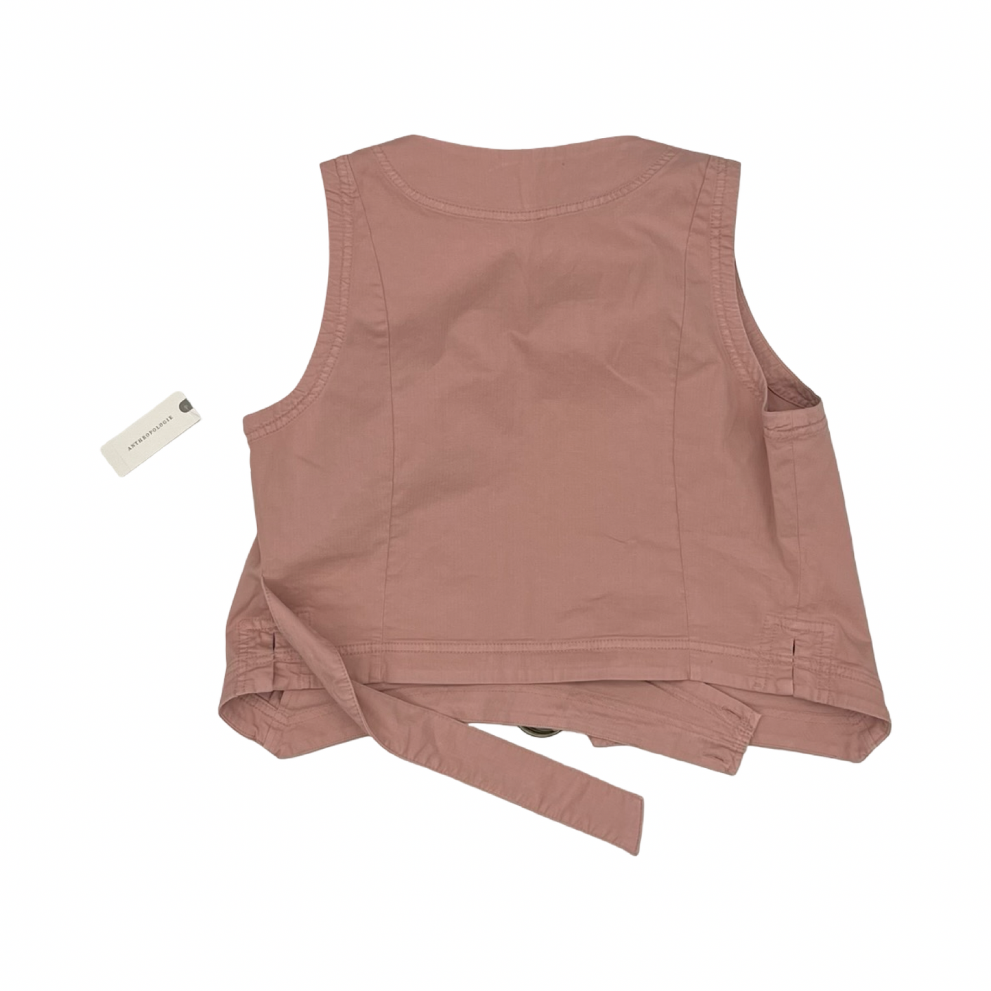 Vest Other By Anthropologie In Pink, Size:M