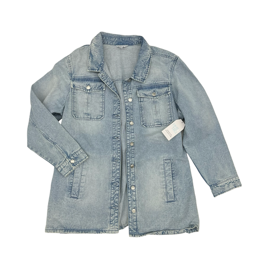 Jacket Denim By Time And Tru In Blue Denim, Size:3X