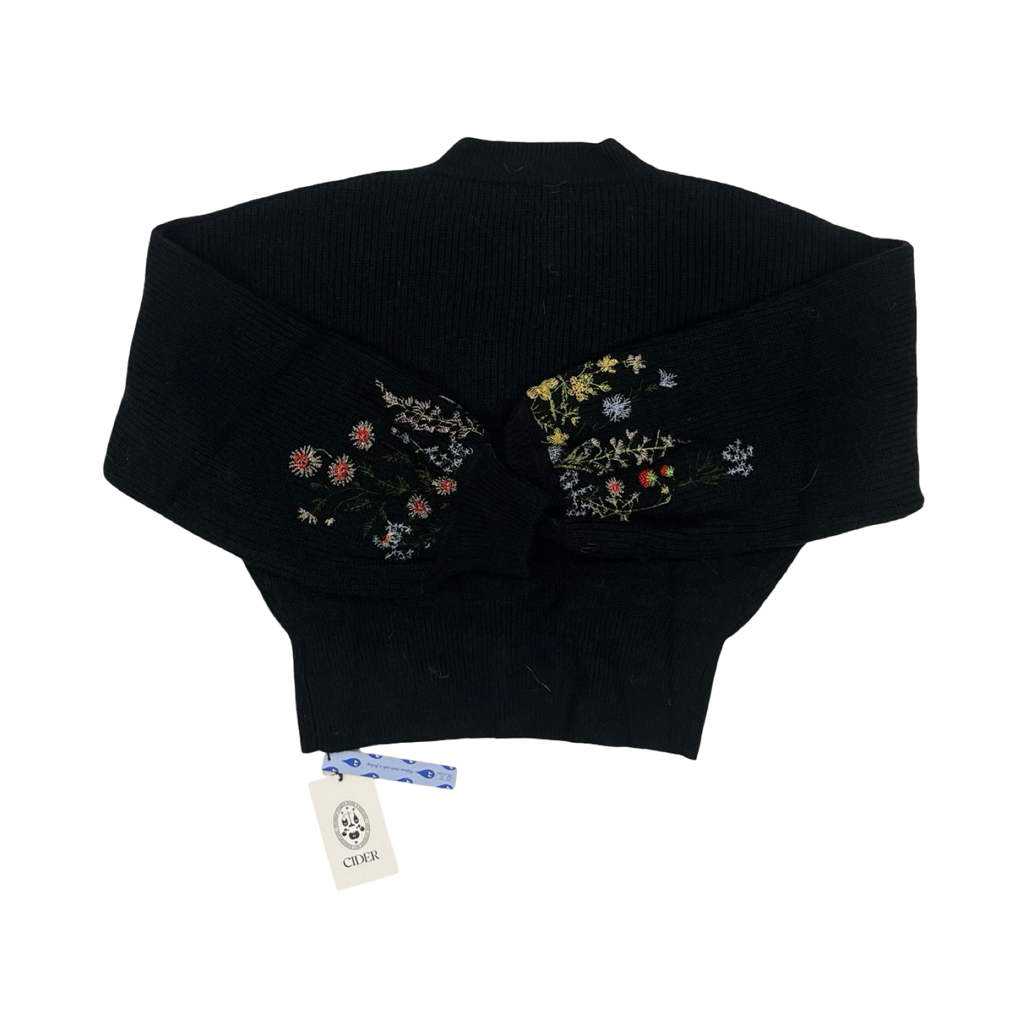 Sweater By Cider In Black, Size:1X