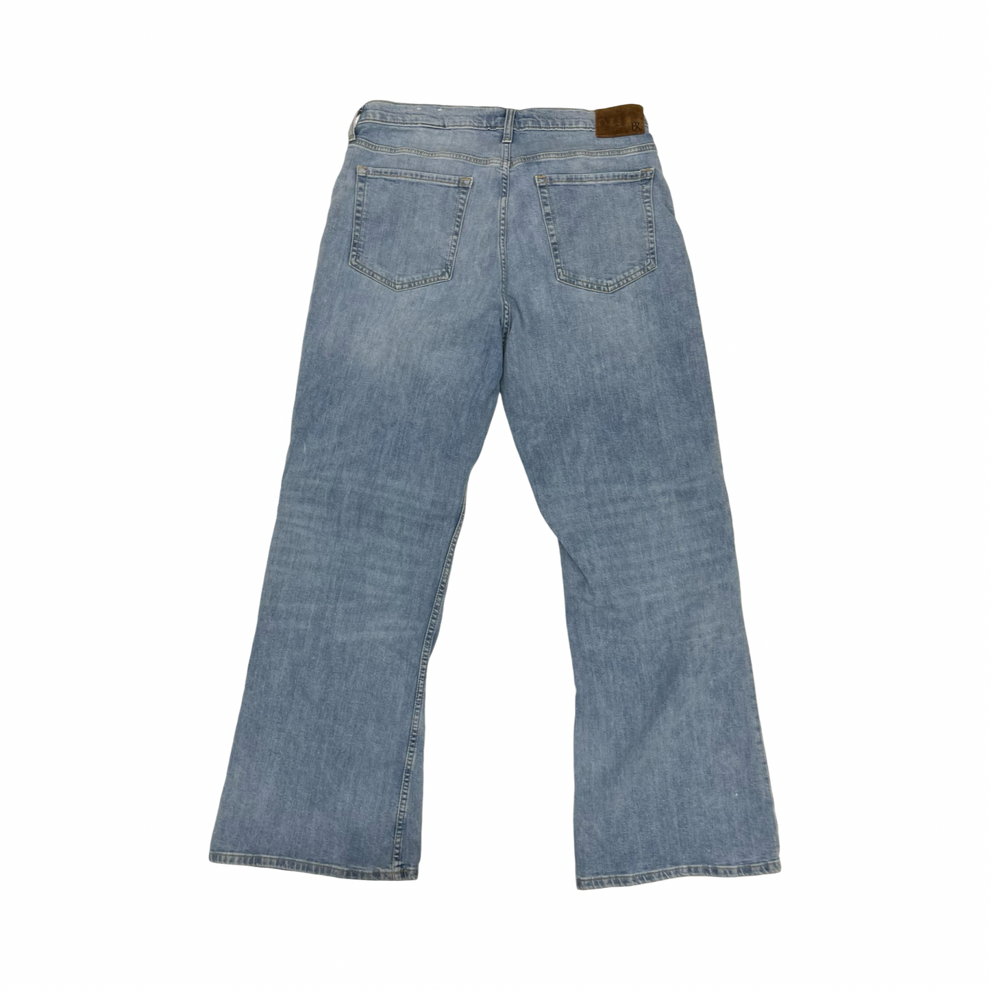 Jeans Boot Cut By Banana Republic In Blue Denim, Size:14
