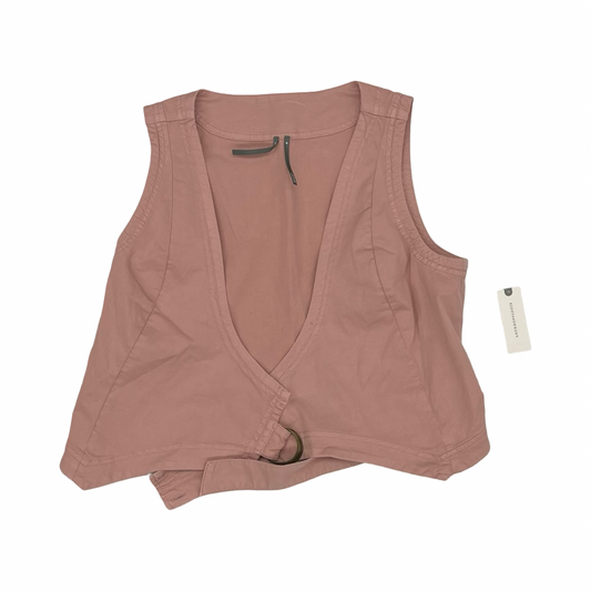 Vest Other By Anthropologie In Pink, Size:M