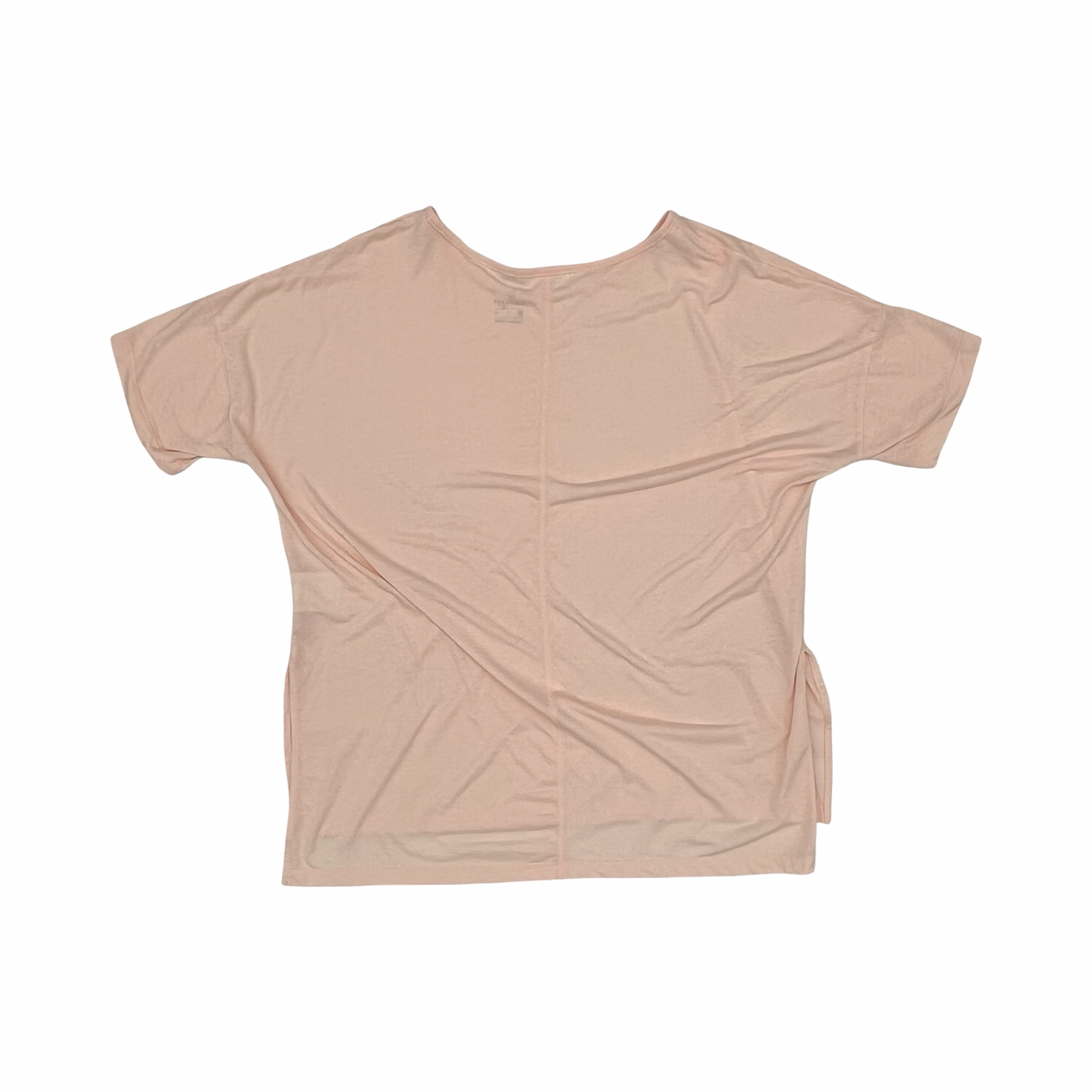 Athletic Top Ss By Nike In Peach, Size:Xl