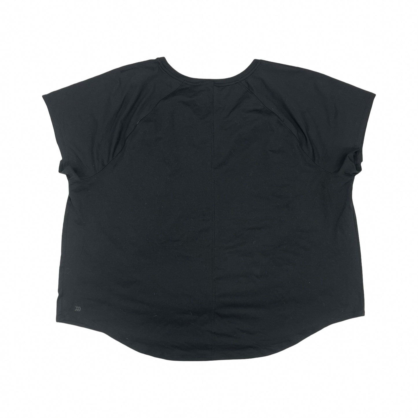 Athletic Top Ss By All In Motion In Black, Size:4X