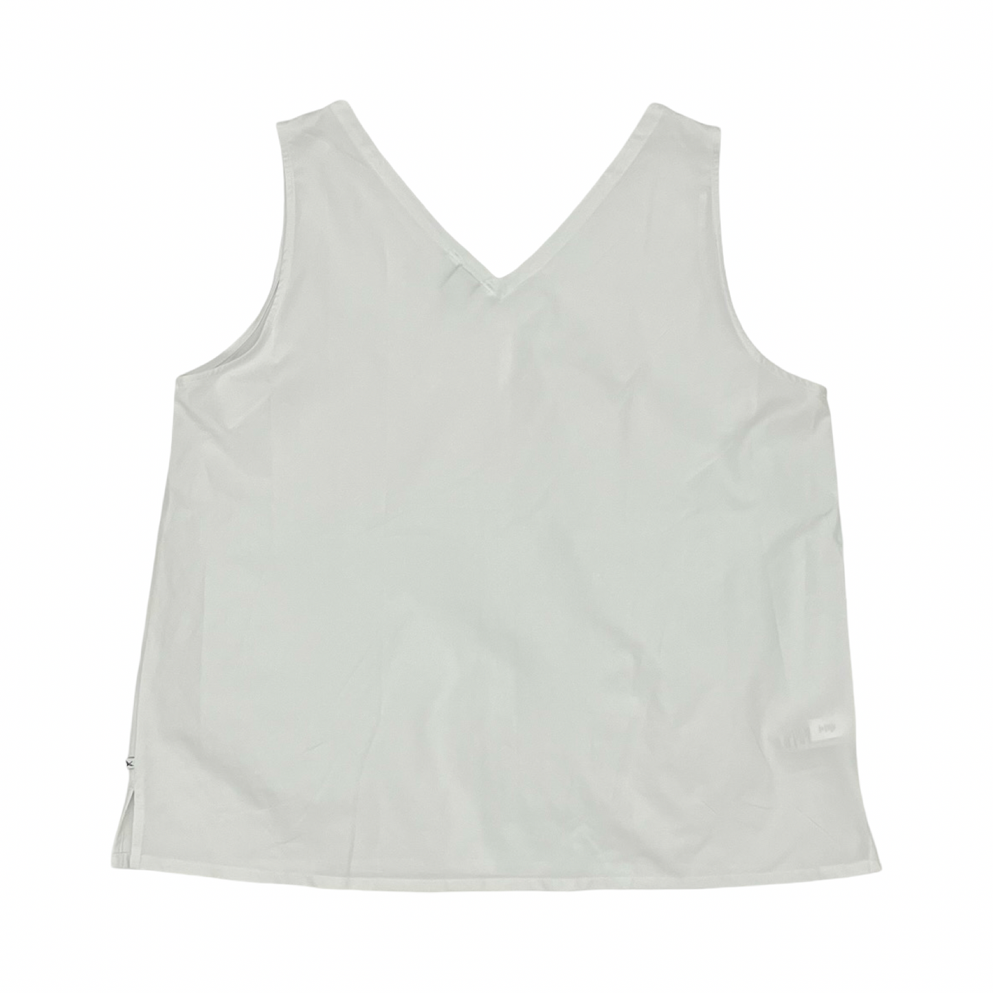 Athletic Top Ss By Eddie Bauer In White, Size:Xl