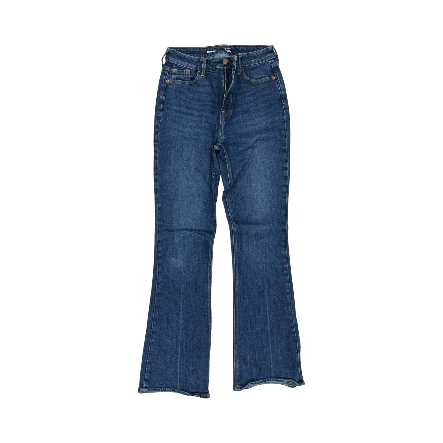 Jeans Flared By Old Navy In Blue Denim, Size:8L