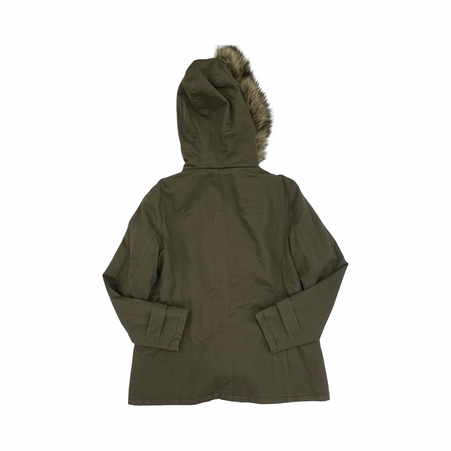 Coat Designer By Michael Kors In Green, Size:L