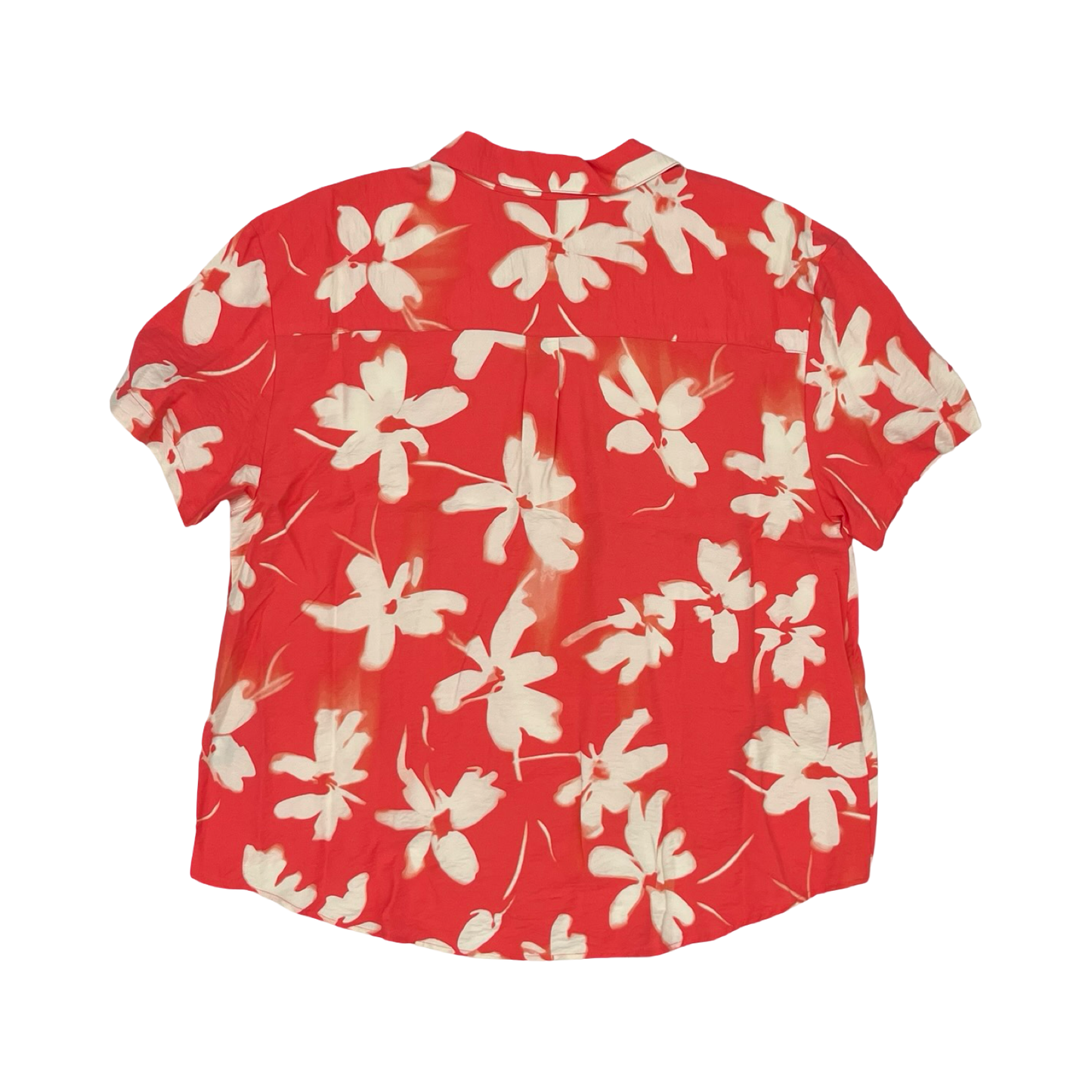Top Ss By Simply Vera In Orange, Size:Xl