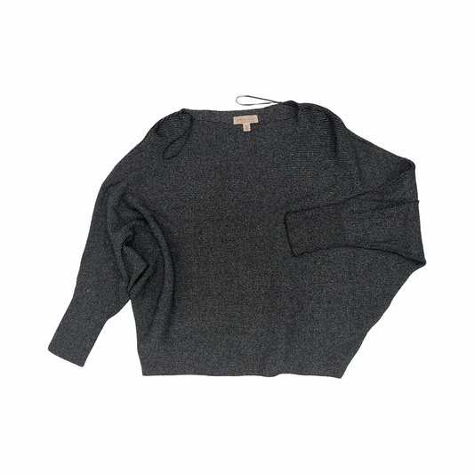 Sweater By Philosophy In Black, Size:1X