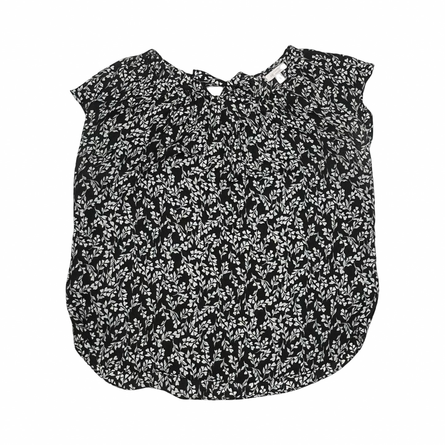 Blouse Ss By Lc Lauren Conrad In Black & White, Size:L