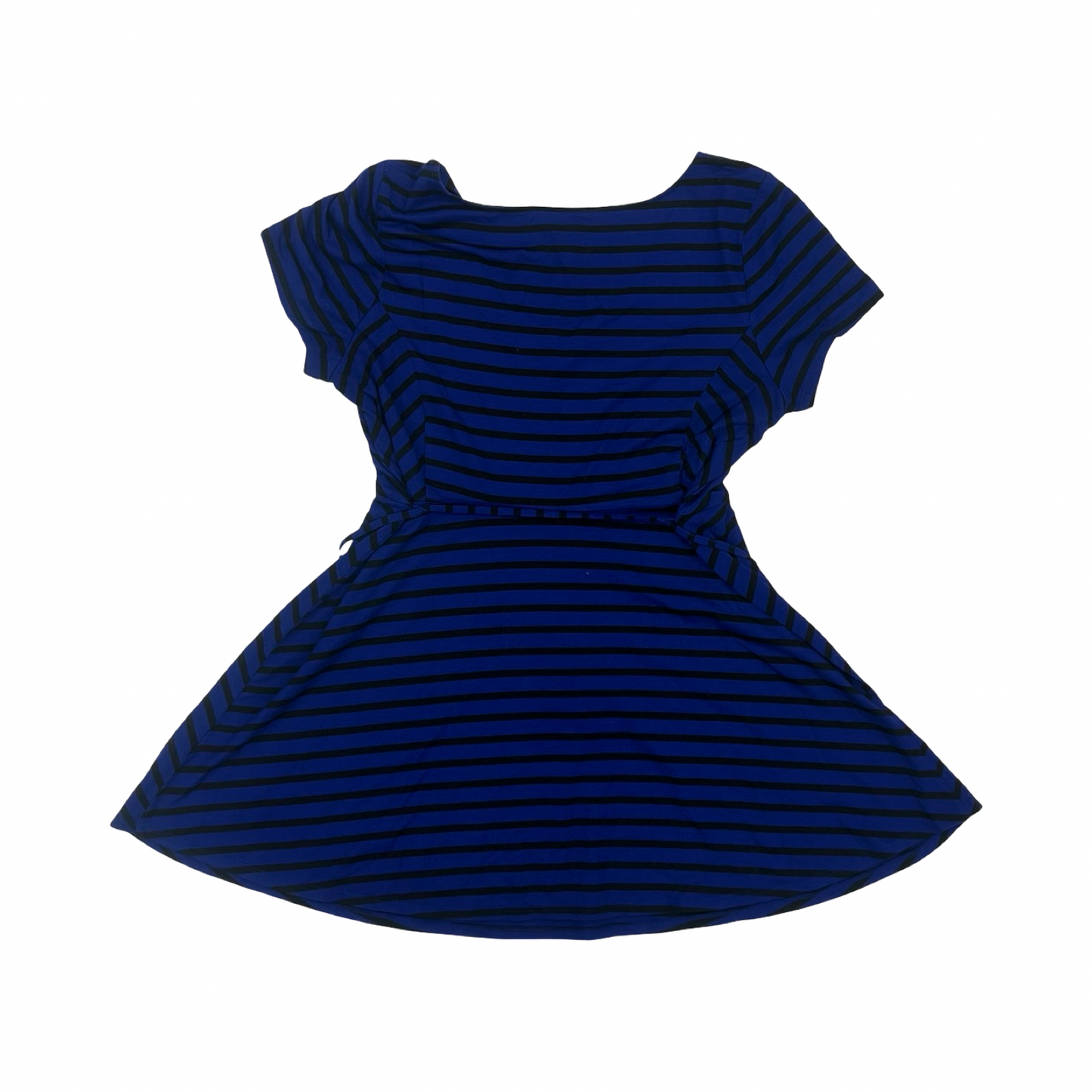 Mat Top Ss By Motherhood In Black & Blue, Size:L