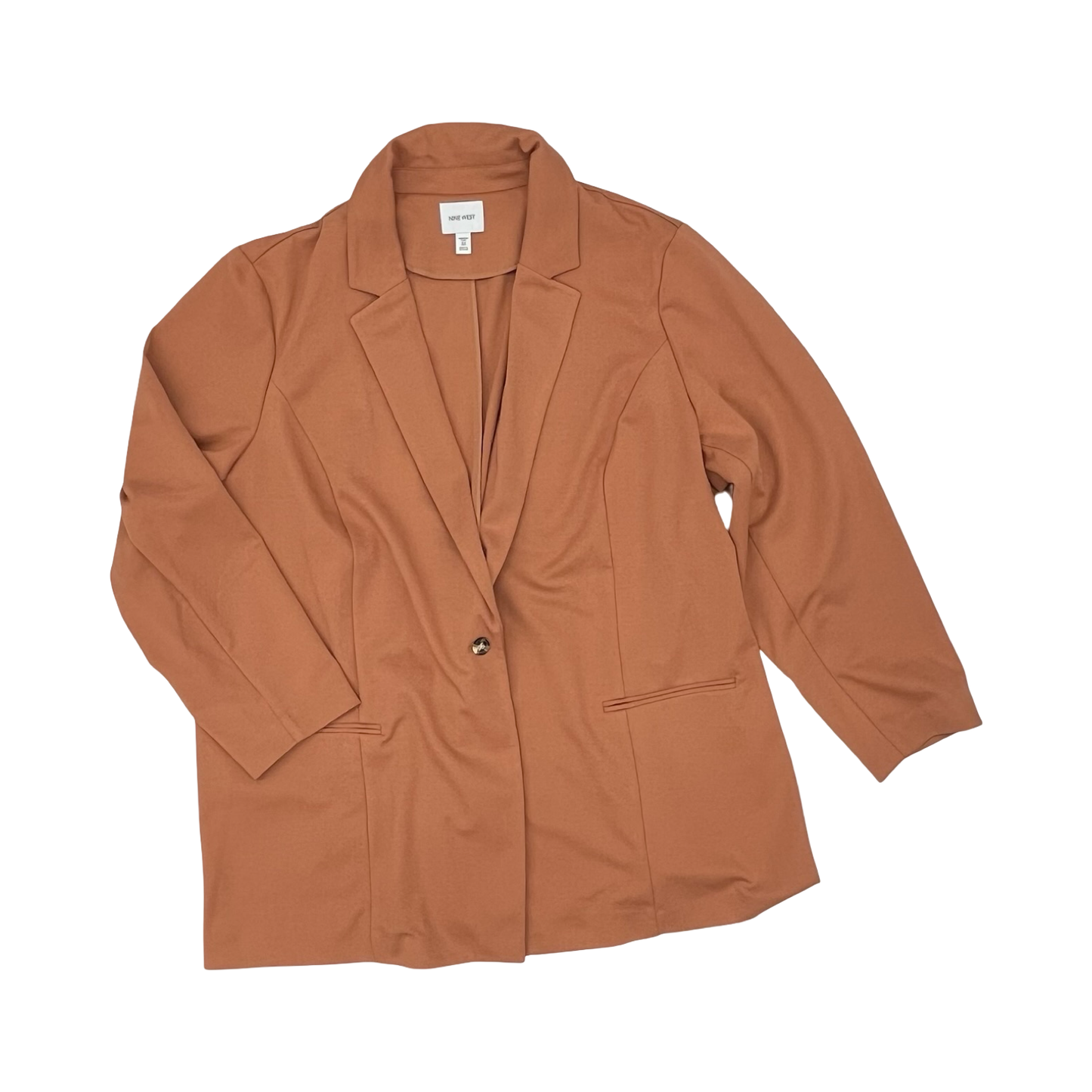 Blazer By Nine West In Orange, Size:3X