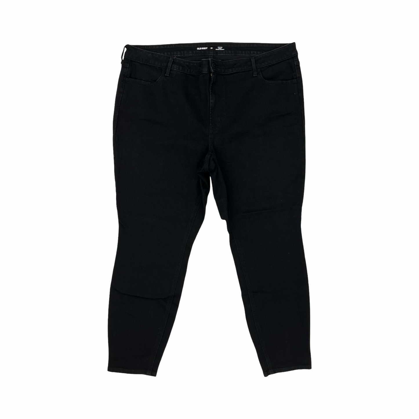 Jeans Skinny By Old Navy In Black, Size:22
