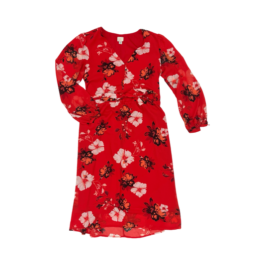 Dress Party Midi By A New Day In Red, Size:M
