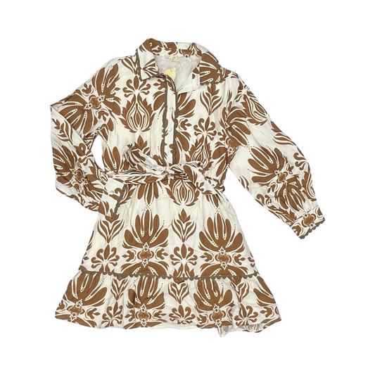 Dress Party Short By Jodifl In Brown & Tan, Size:M