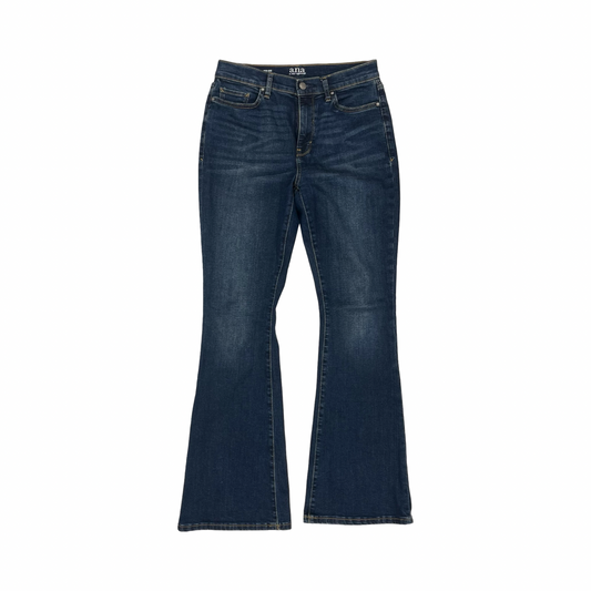 Jeans Flared By Ana In Blue Denim, Size:8