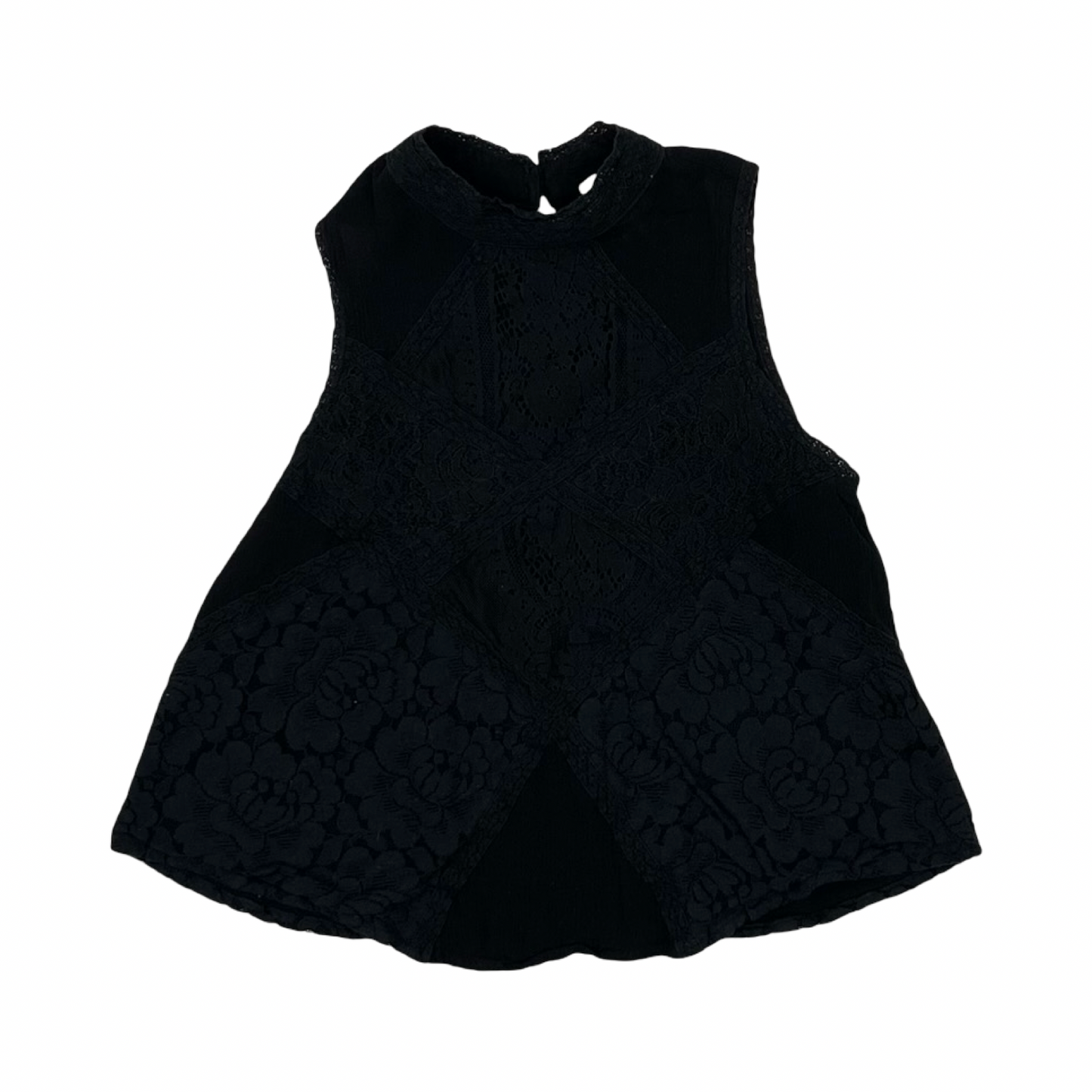 Top Sleeveless By Blue Rain In Black, Size:S
